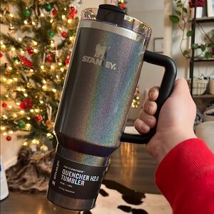Midnight Glitz Stanley Quencher H2.0 Tumbler